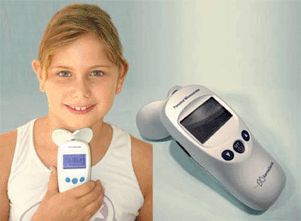 Image: The KarmelSonix Wheezometer (Photo courtesy of Karmelsonix). 